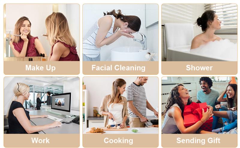 2 PCS Silicone Flexible Hair Claw Clips for Women Soft Bendable Claw Clip Scalp-Safe Soft Cloud Hairclip for Thin and Thick