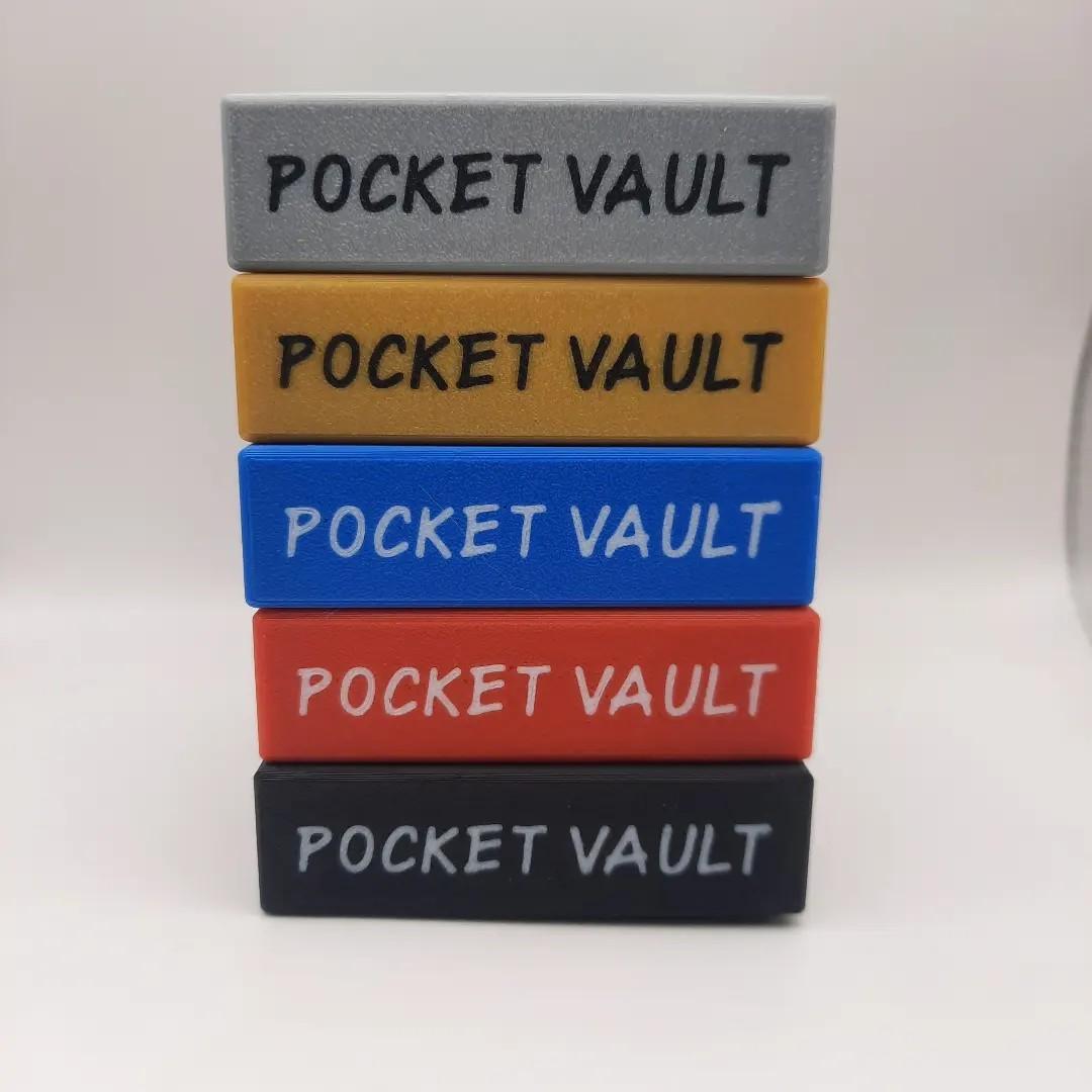 Pocket Vault 10 toploader box *no cards included* Multiple colors to ...