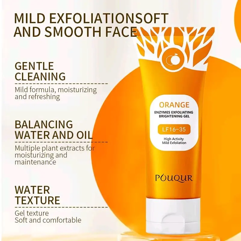 Orange Exfoliating Gel , Moisturizer Face body