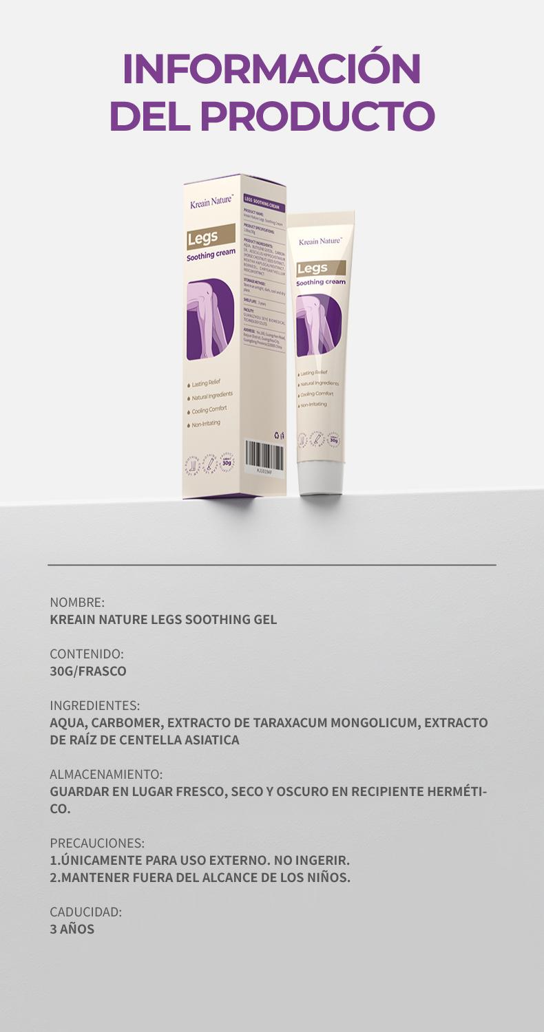 【Buy 1 Get 1 Free】Kreain Nature 4 Varicose Vein Treatment Cream Nature Ingredients Relieve Leg Pressure Centella Asiatica Root Extract dealsforyoudays