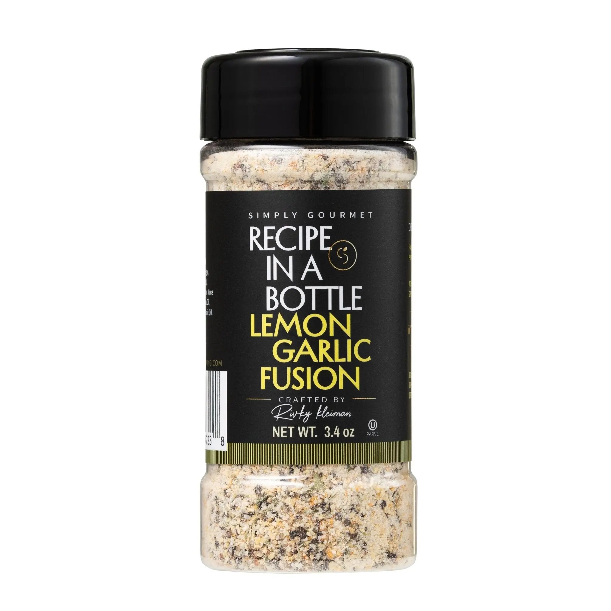 Lemon Garlic Fusion Seasoning - Recipe in a Bottle