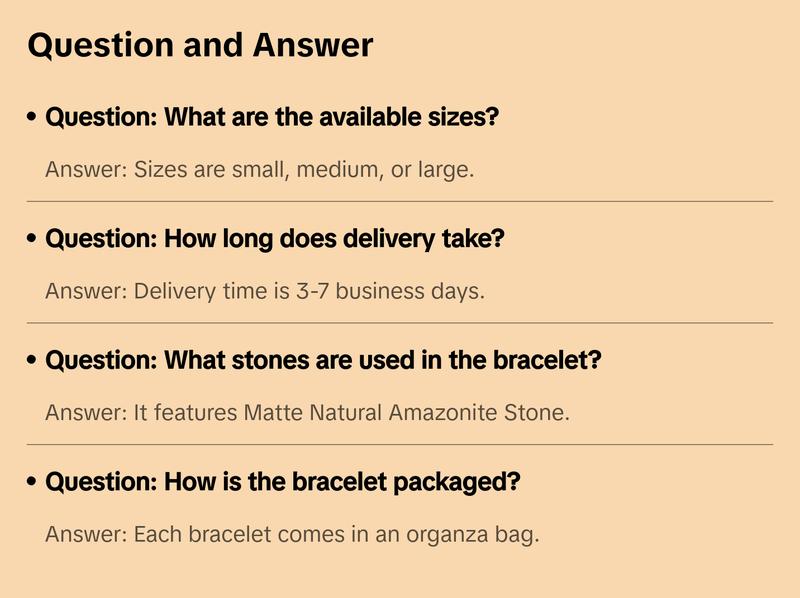 Miraculous Medal Amazonite Stone Bracelet