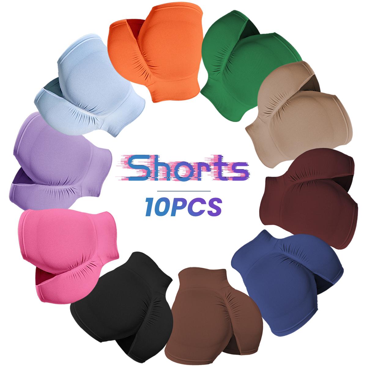 TCVC Women's Tie Dye High Waist Sports Shorts, Casual Comfy Breathable Skinny Athleisure Casual Shorts for Yoga Gym Workout Running,Ladies Sportswear for Spring and Summer