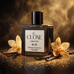 Lady on Fire No. 23 inspired by Black Opium