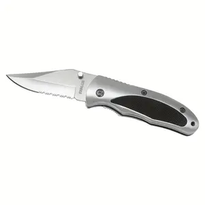 camping multifunctional folding knife, high hardness, portable, outdoor emergency knife, anti slip handle