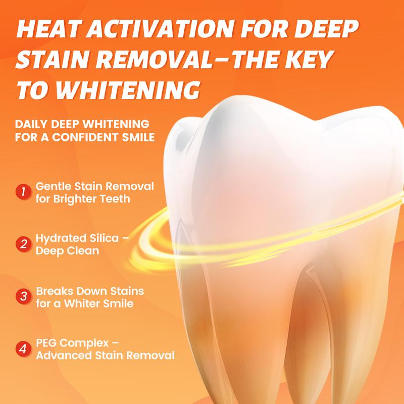 CEELIKE 2-Piece Oral Care Toothpaste Set – Lysozyme Toothpaste to Remove Yellow Stains, Hydroxyapatite to Repair Teeth, and Maintain Fresh Breath