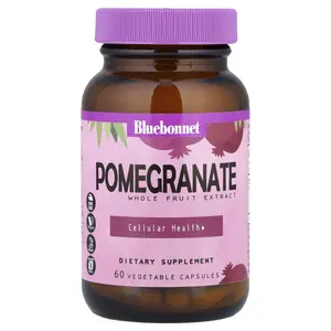 Bluebonnet Nutrition Pomegranate Whole Fruit Extract, 60 Vegetable Capsules