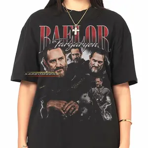 Red Baelor Targaryen T-Shirt, Unisex vintage 90s