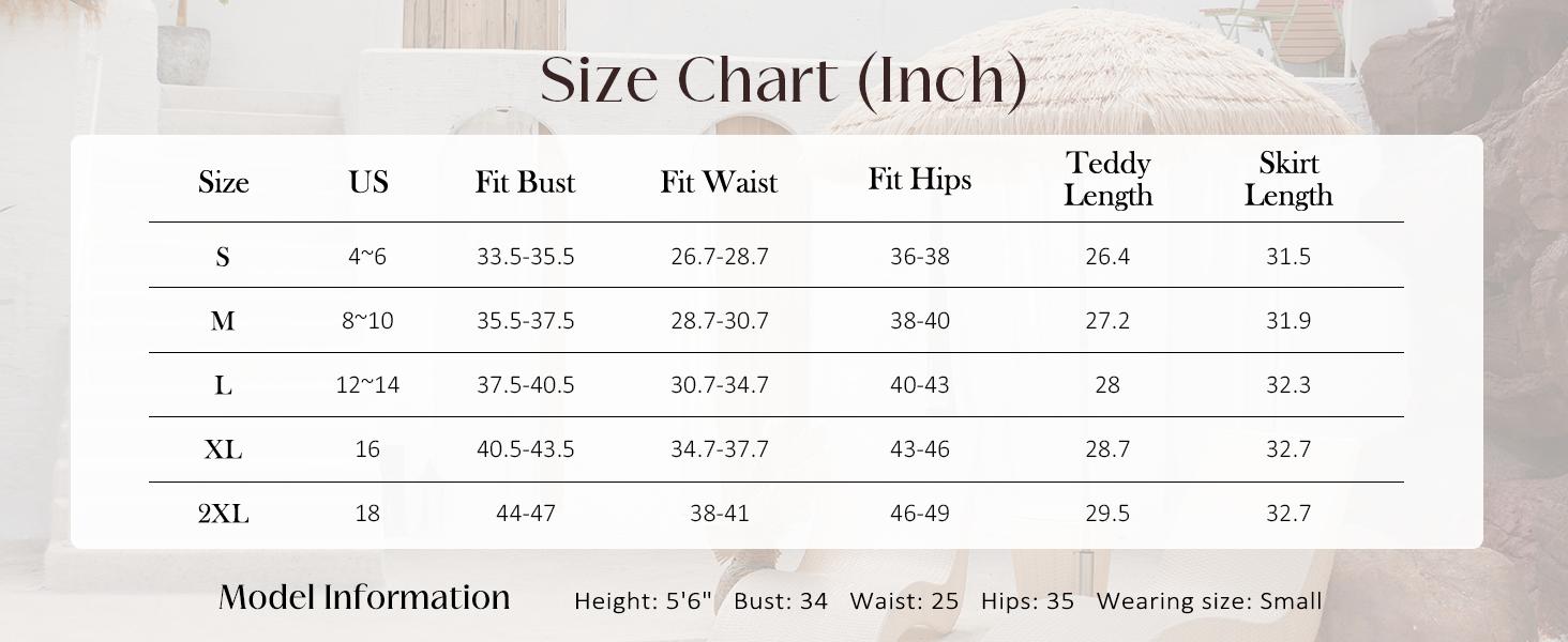 【GRACE KARIN】 Women's Two-piece set Swimsuits with Cover Up Skirt Tummy Control V Neck Bathing Suits SpringStatements 【GRACE KARIN】 Women's Two-piece set Swimsuits with Cover Up Skirt Tummy Control V Neck Bathing Suits SpringStatements