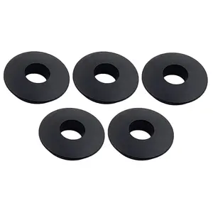 TORQUE 5 PCS Gladhand Seals for Air Brake Systems Rubber Glad Hand Gaskets for Semi Trucks & Trailers | Heavy-Duty Seal Washers Compatible with Velvac 035166 | Replacement for Air Line Hose Fittings