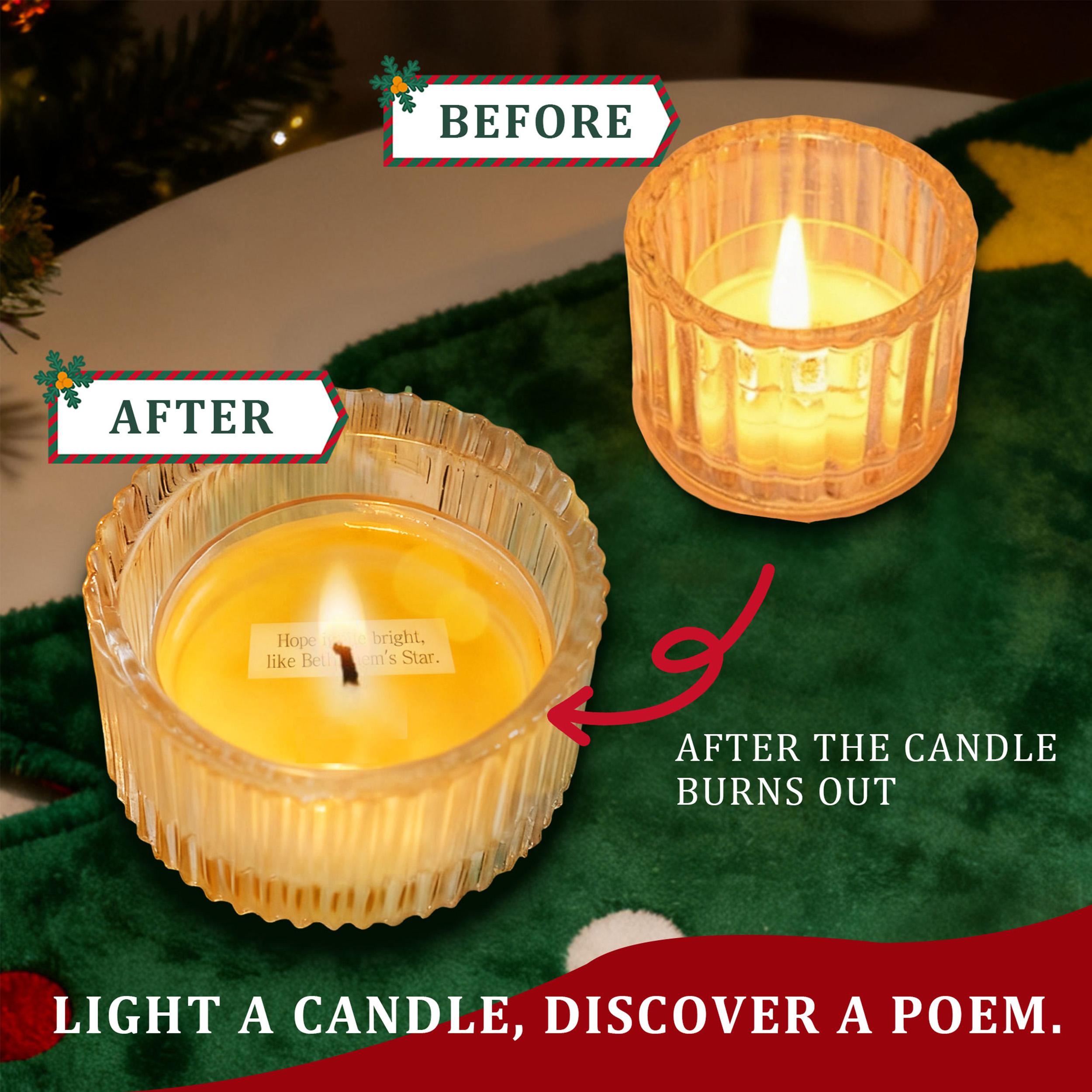 12 Days of Christmas Scented Candles Advent Calendar 2026, 12 Unique Holiday Aromas-Daily Surprise Holiday Countdown Box,Christmas Party Favors Gift ,12-Day Candle Countdown