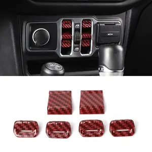 For 2018+ Jeep Wrangler JL/Gladiator JT Interior Center Console Window Switch Control Button Cover