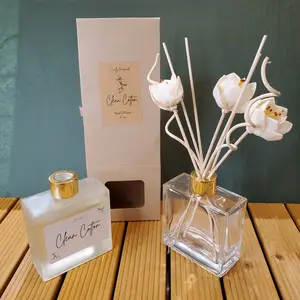 Clean Cotton- Bamboo Flower Reed Diffuser