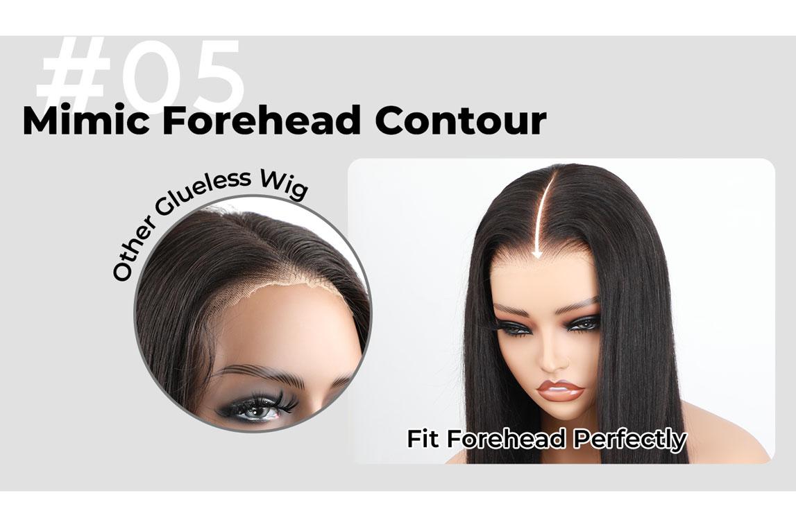 OQ HAIR Full 220% Density Loose Curly 9x6 Lace Glueless Wig Pre Bleached Lace Frontal Wig Beginner Friendly