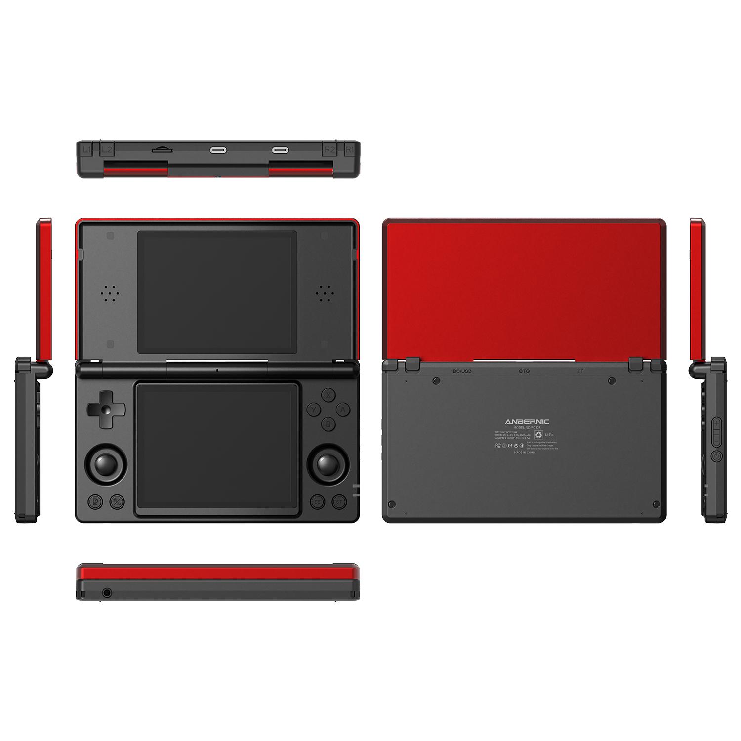 ANBERNIC RG DS Handheld Game Console 4" IPS Dual Screen Android 4000mAh RGDS Flip Video Games Player Retro Dual-screen Flip-Style Gaming Console #SummerVibes ANBERNIC RG DS Handheld Game Console 4" IPS Dual Screen Android 4000mAh RGDS Flip Video Games Player Retro Dual-screen Flip-Style Gaming Console #SummerVibes