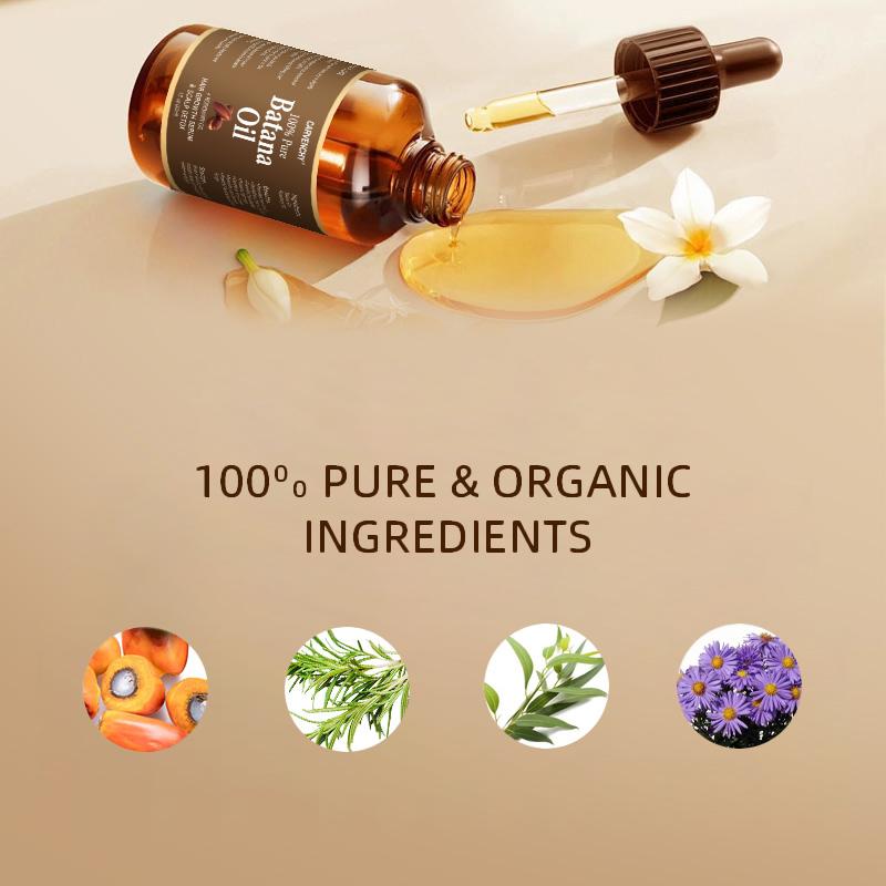 CARVENCHY 100% Pure & Natural Batana Oil with Rosemary for Revitalizing Hair - Nourishing Batana Oil with Natural Rosemary for Strong & Healthy Hair,For men and women, Father's Day Mother's Day gift