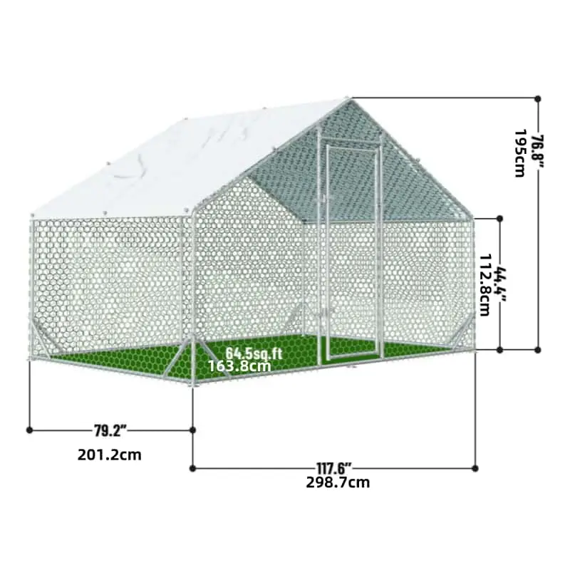 Spire 9.8’L x 6.6’W x 6.4’H
