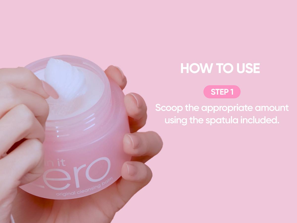 Clean it Zero Original Cleansing Balm | Korean Makeup Remover/Cleanser & Hydrating Facial Wash for All Skin 180ML only