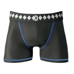 Compression Jock Shorts for Men | Double-Layer Groin Protection Short - Breathable, Moisture-Wicking & Quick-Dry Sports Shorts for Boxing, Kickboxing, Football, Soccer, Baseball & High-Impact Training - Athletic Wear
