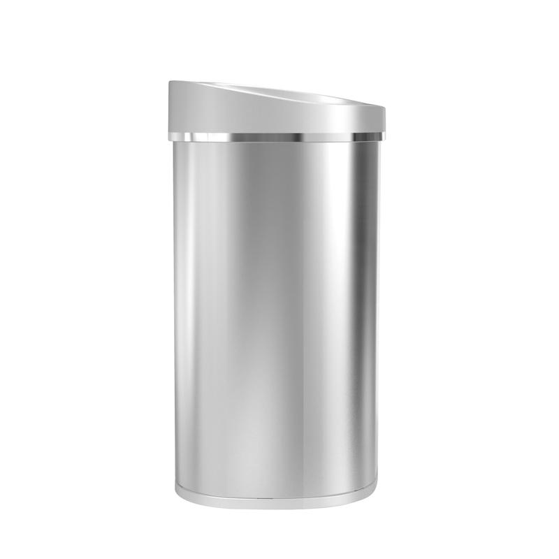 Motion Sensor Trash Bin 21 Gallon and 13 Gallon, Automatic Touchless Infrared Motion Sensor Trash Can, Heavy Duty Stainless Steel Base Trash Bin