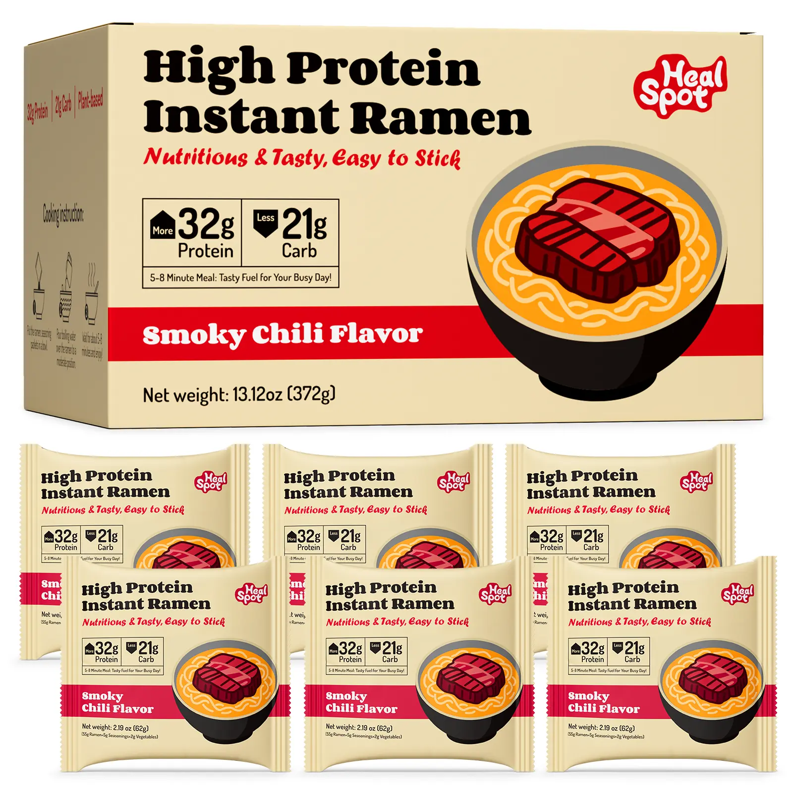 6Packs(Smoky Chili Flavor)