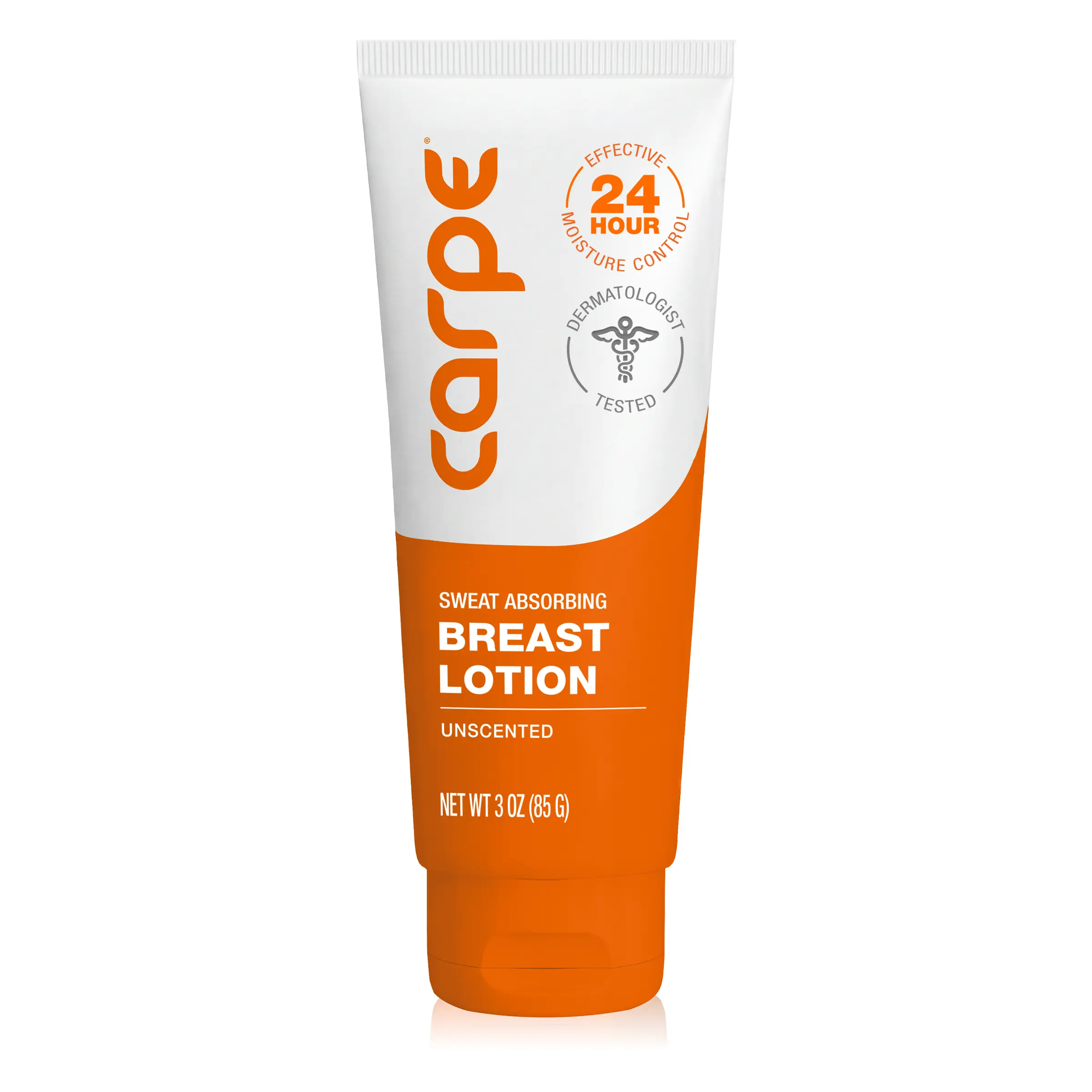 Carpe Sweat Absorbing Breast Lotion - Prevent Boob Chafing and Irritation - Calming Extracts - Sweat-wicking cream to powder formula Women