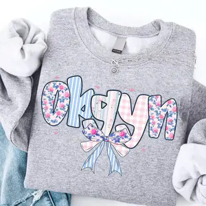 OBGYN Nurse Sweatshirt, Floral OBGYN Crew Nurse Shirt, OBGYN Nurse Sweater, Nurse Appreciation Gift, Gift for Her