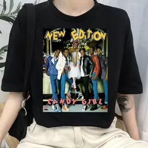 New Edition Retro Candy Girl Unisex Shirt, New Edition Tour Shirt, 90s Music Shirt, Casual Clothing