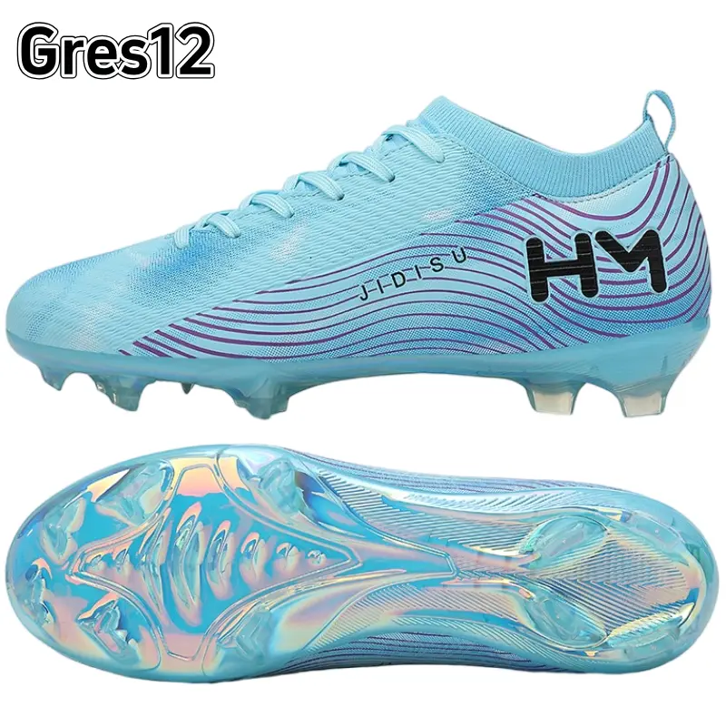 Unisex Football Cleats - Slip-On Seamless TPU Upper Sport Shoes, Comfortable Lightweight Wrapped Design All Seasons Shoes Outdoor, Female-Friendly, EU33-36,44,EU38, White/Red for Outdoor Soccer Training & Extended Wear