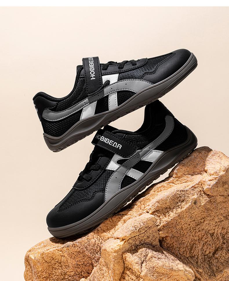 HOBIBEAR Women's Wide-Toe Shoes Spring and Autumn Training Sneakers Lightweight Casual Shoes