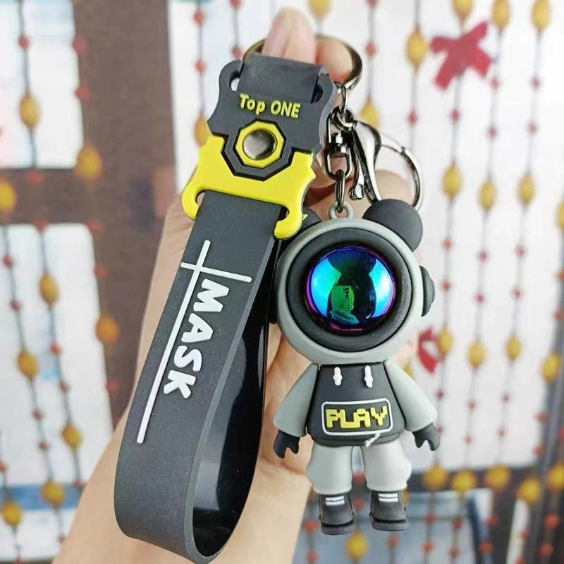 Astronaut Design Keychain for Handbags Purses Totes Backpacks Adorable & Functional Accessory, Cute Keychain for Car Keys for Men & Women, Universal Car Interior Decoration Accessories, Keychain Parking Key Astronaut Design Keychain for Handbags Purses Totes Backpacks Adorable & Functional Accessory, Cute Keychain for Car Keys for Men & Women, Universal Car Interior Decoration Accessories, Keychain Parking Key