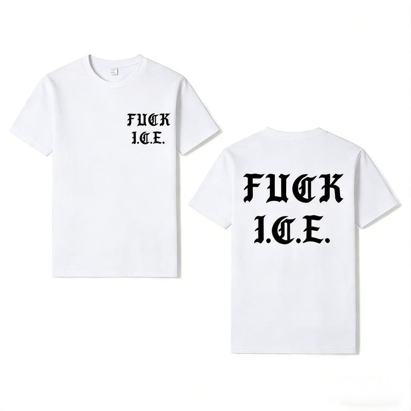 FCK ICE Old English Hoodie, Funny Political Shirts, Pro Immigration Tshirt, Anti-ICE Shirt, Anti-Trump Tee, Social Justice Shirt