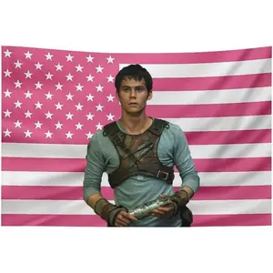 YGHCYUE Tapestry Dylan Flag Dormitory Living Room Bedroom Fun Flag Obrien Indoor And Outdoor Decorative