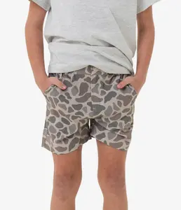 Deer Camo Youth Everyday Short - Burlebo