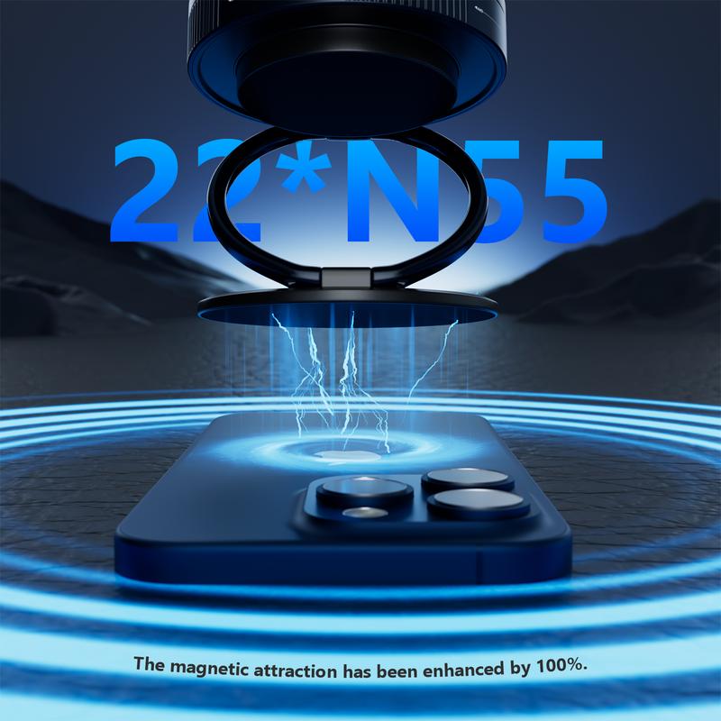 360° Adjustable Vacuum Magnetic Car Phone Holder, Magsafe Car Mount, For Your Car/Gym/Mirror Mount for iPhone & Android, Car Accessories