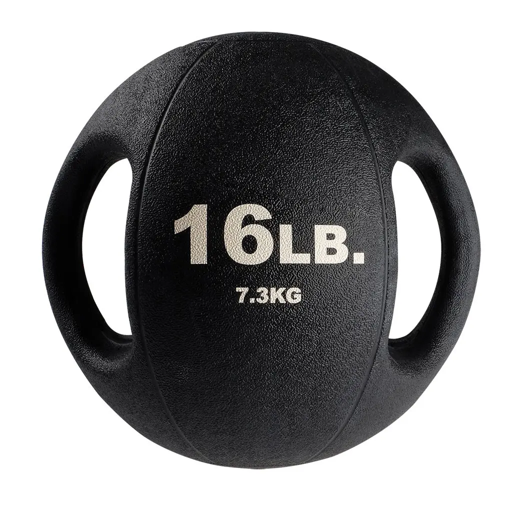 Body-Solid Tools Dual Grip Medicine Ball, 16 lb.