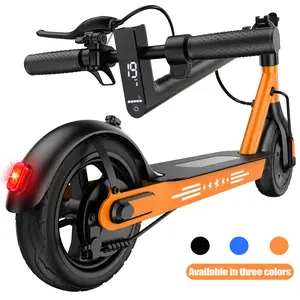 US 2026 New Electric Scooter V9 10" Big Solid Tire,Top Speed 19MPH,350W Powerful Motor,Foldable E Scooter for Commuting,APP Control,36V 10.4AH Battery,21Miles Long Range