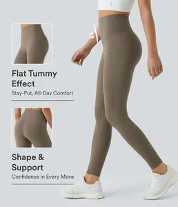 Halara UltraSculpt High Waisted Tummy Control Pocket Shaping Training Leggings