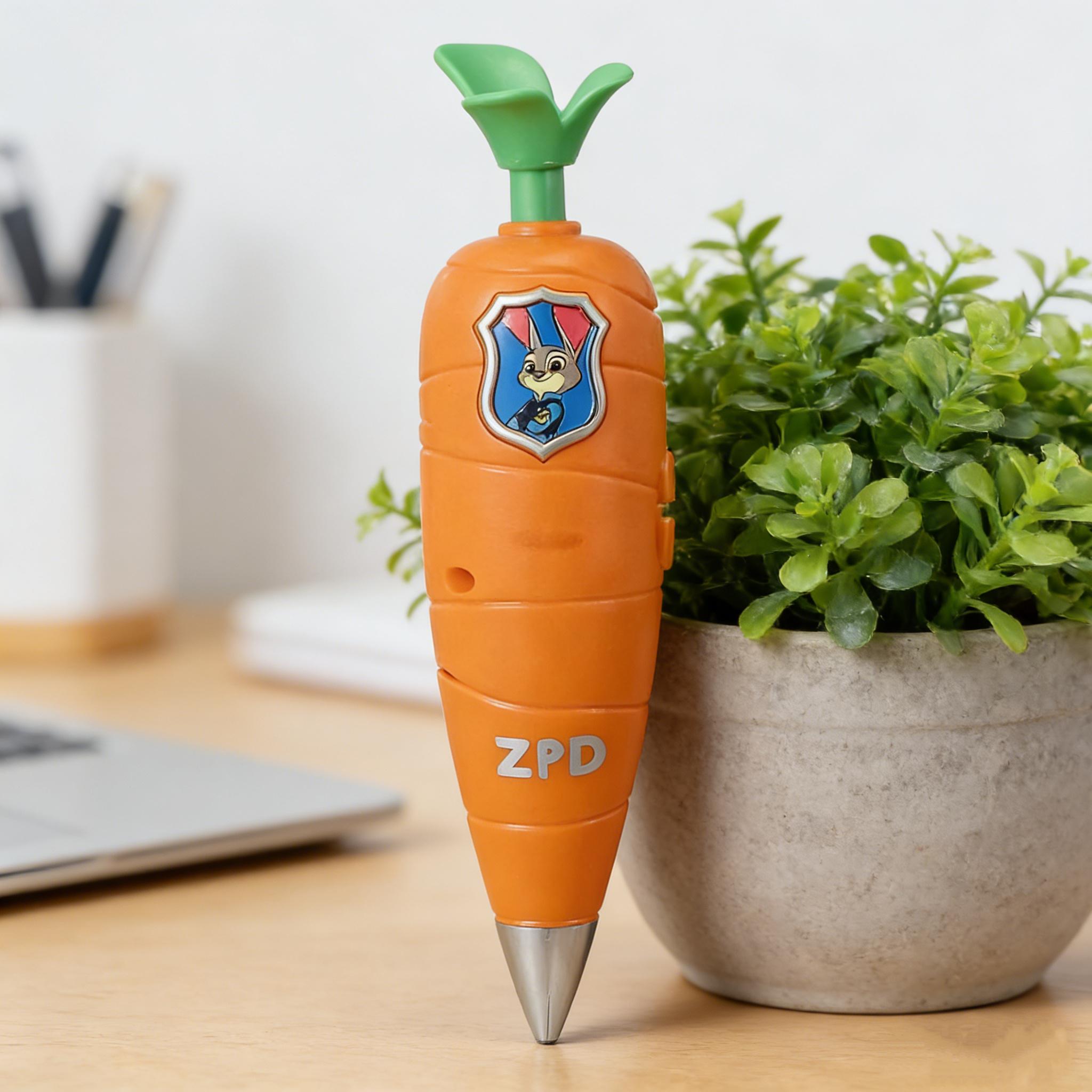 Disney Zootopia 2 Officer Judy Hopps Snake Gary Recording Ballpoint Pen – Recordable Magic Pen for Notes, Gifts, and Fun,Perfect for Disney Fans, Students, Professionals, and Gift-givers,Holiday Gifts(5.9" 1pc)