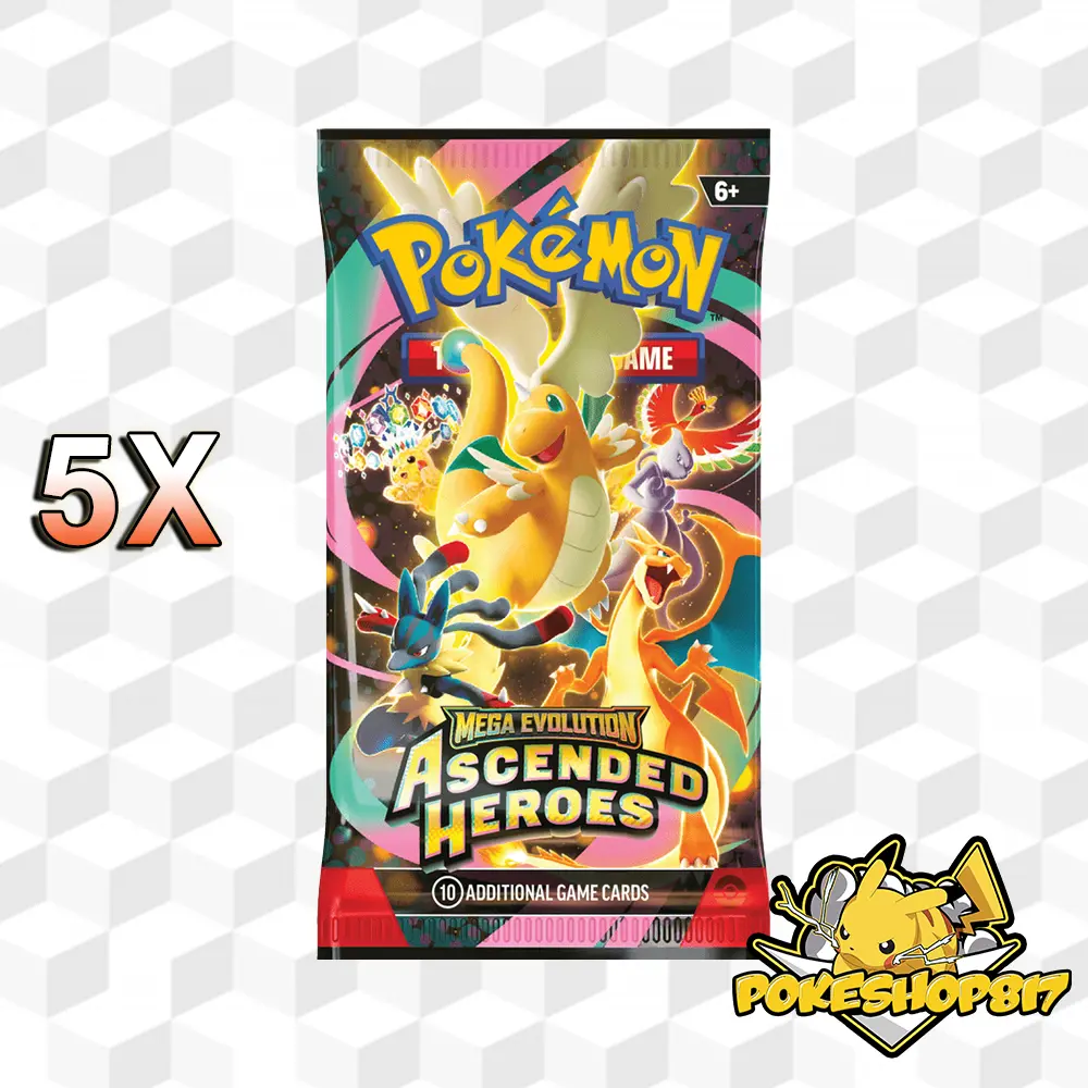Ascended Heroes ME2.5 (ENG): Pokmon Trading Cards - TikTok Shop