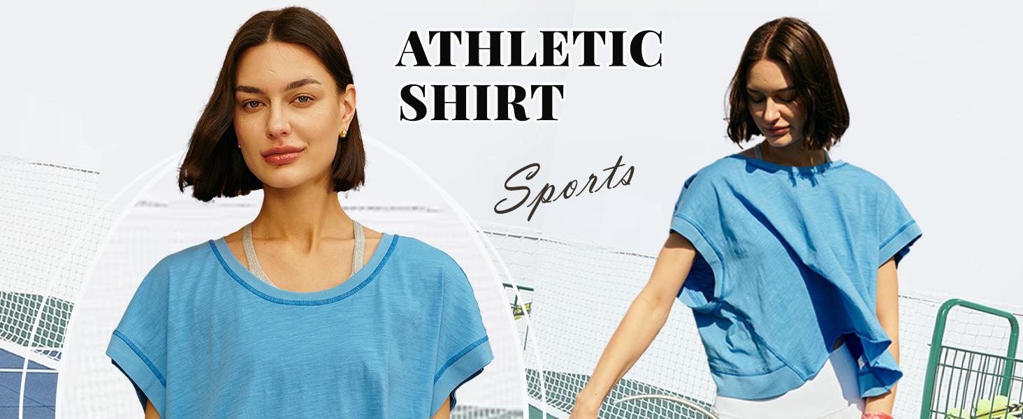 MaLinfandor Womens 3 Pack Open Back Tops Casual Short Sleeve Workout Shirts Y2k Crop Athletic Tops Gym Yoga Running Tees