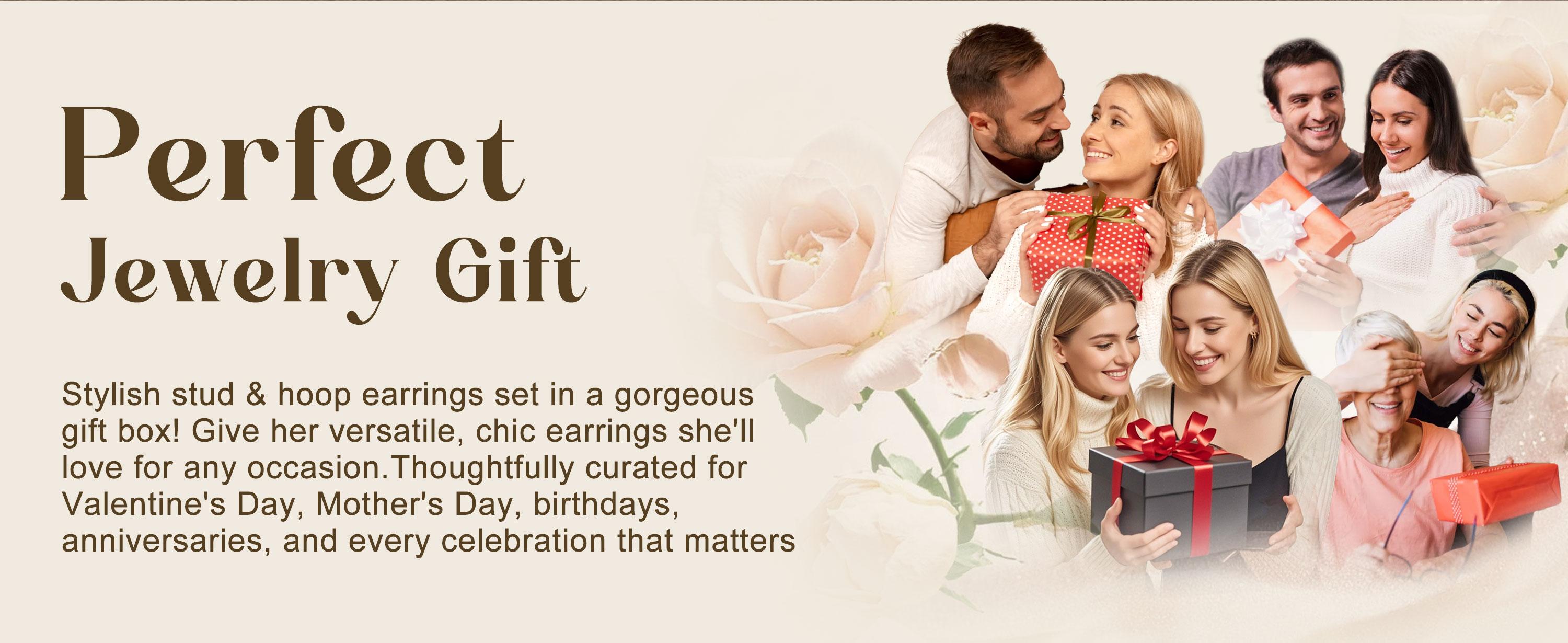 ORAZIO Hypoallergenic 14K Gold Plated Surgical Steel Gold Hoop Earrings with CZ Pearl Opal Dangle Huggie Set for Cartilage Stacks 20G Piercing