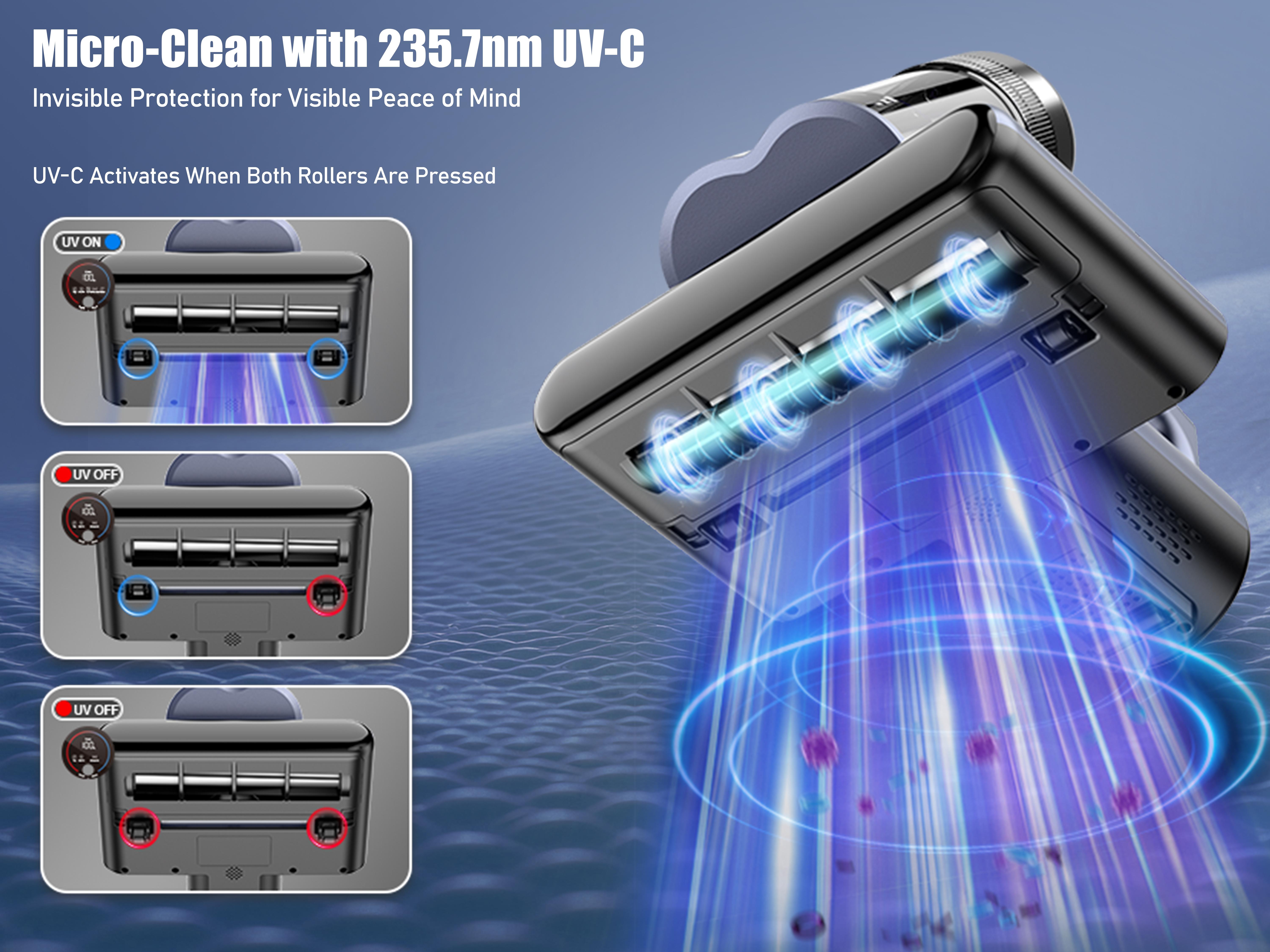 2026 Teant Upgraded Cordless Mattress Vacuum Cleaner, 18KPa Powerful Suction with UV-C Light, 149°F Hot Air, HEPA Filter, LED Display & Aroma Function for Bed, Sofa, Couch and Carpet 2026 Teant Upgraded Cordless Mattress Vacuum Cleaner, 18KPa Powerful Suction with UV-C Light, 149°F Hot Air, HEPA Filter, LED Display & Aroma Function for Bed, Sofa, Couch and Carpet