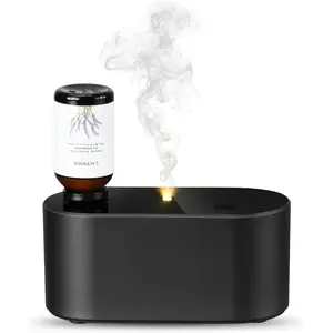 Waterless Diffuser for Home Essential Oil Diffuser, Aromatherapy Diffuser, Portable Scent Diffusers, 3 Mist Modes, Cycle Start for Bedroom, Office Studio 160-350 sq. ft Black