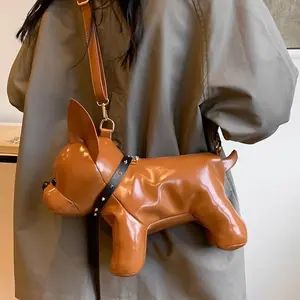 Cute French Bulldog Bag For Women, New Original Design, Animal Bag, Crossbody Bag, Shoulder Bag, Small Backpack