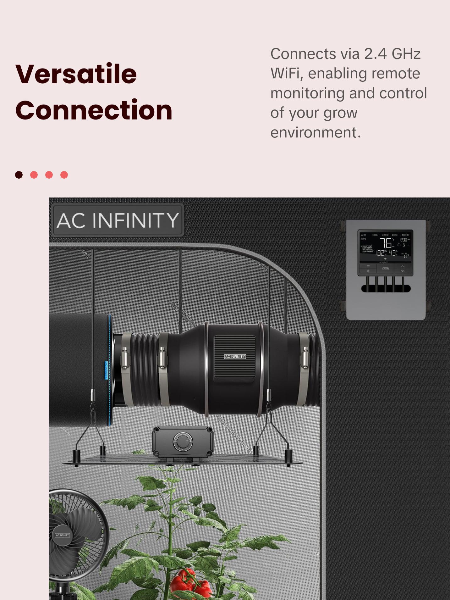 AC Infinity Controller 69 Pro - Digital Controller for 4 Devices with WiFi Connectivity