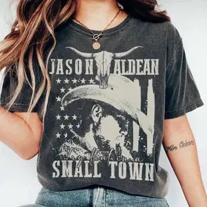 Try That In A Small Town Jason Aldean Shirt, Country Music Tour Shirt, 90s Graphic Shirt, Jason Aldean Merch, Hoodie, Sweatshirt