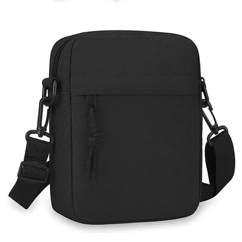 Men's High-Capacity Multi-Function Synthetic Nylon Casual Tote-Shape Crossbody Messenger Bag - Small Lightweight Single-Shoulder Bag for Athleisure, Business Daily Use, Athleisure Men's Crossbody & Shoulder Bags