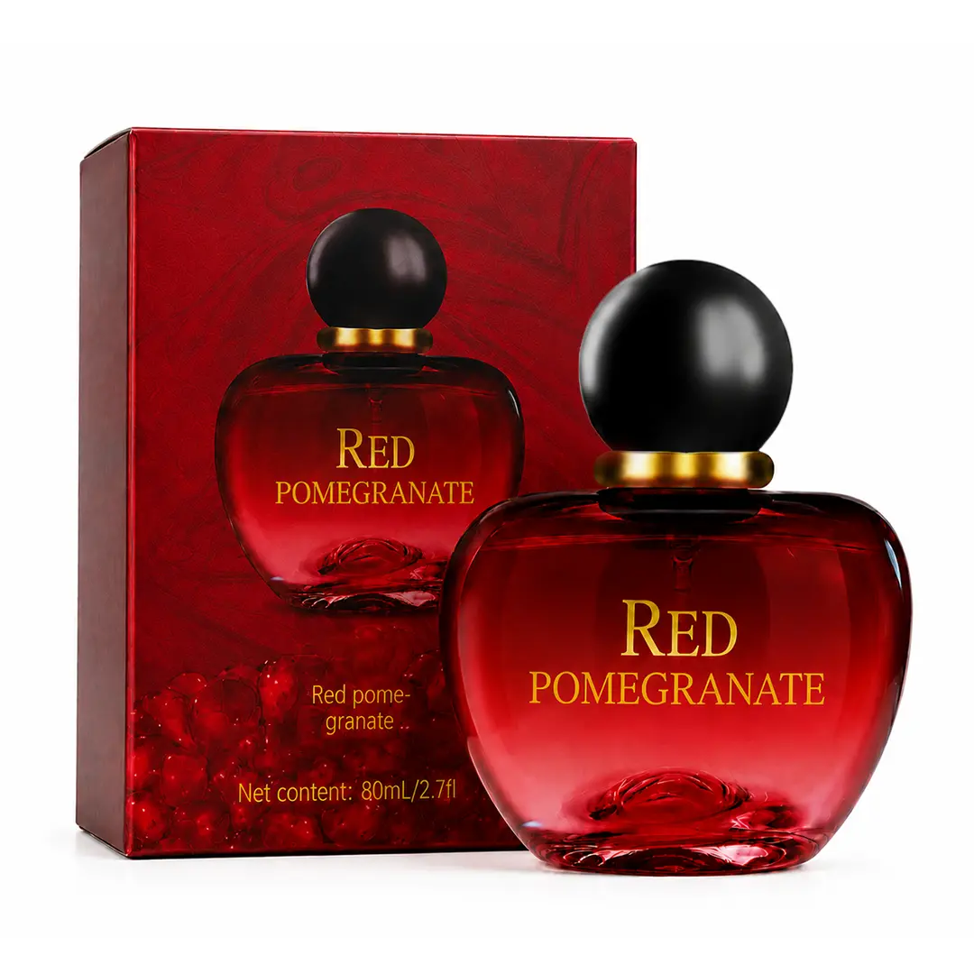 RED POMEGRANATE Women’s Eau de Parfum (80ml/2.7 fl oz) - Fruity Floral Scent with Black Currant, Lemon, Rose & Musk - Long-Lasting Gift for Her, Date Night Perfume, Perfume Para Mujeres, Default Specs