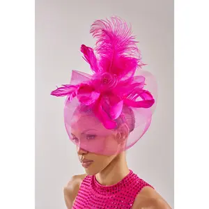 DERBY DAY PINK FASCINATOR DERBY DAY PINK FASCINATOR